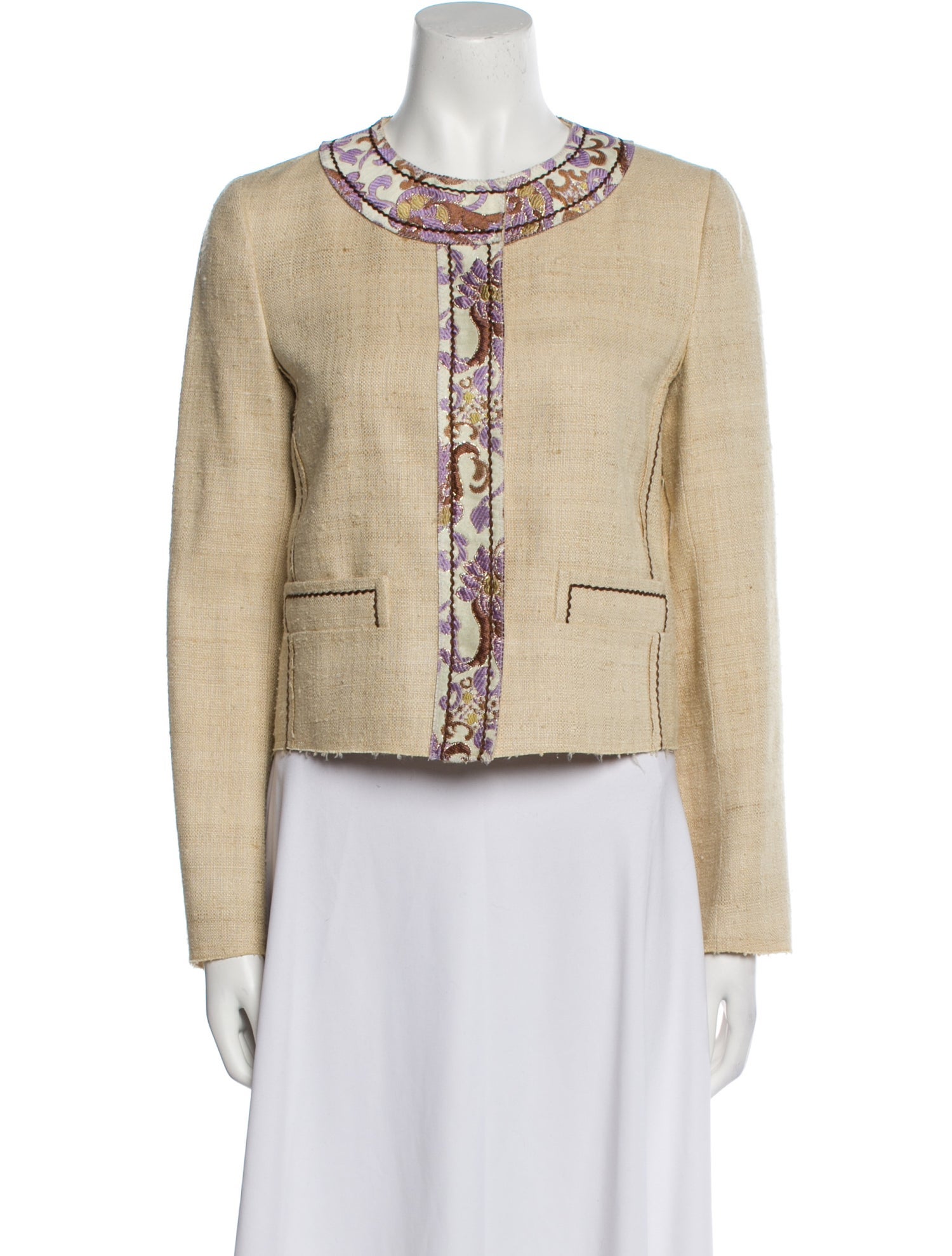Prada 2015 Silk Evening Jacket